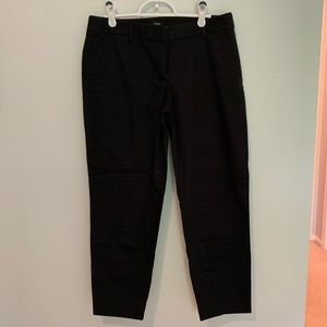 Size 6 J. Crew cropped black pants